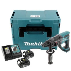 Perforateur Burineur SDS-Plus 2J 18V LXT (2x5,0 Ah) En MAKPAC - MAKITA DHR202RTJ