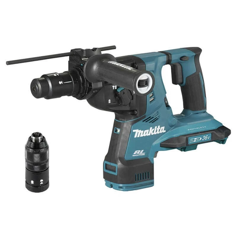 Perfo-burineur 36V SDS-Plus (2x5,0 Ah) Avec Filtre DX09 En MAKPAC - MAKITA DHR281PT2WJ 2 Perfo-burineur 36V SDS-Plus (2x5,0 Ah) Avec Filtre DX09 En MAKPAC - MAKITA DHR281PT2WJ – Image 2