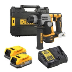 Perforateur SDS-Plus 18V XR POWERSTACK (2x1,7 Ah) Dans T-STAK - DEWALT DCH172E2T-QW