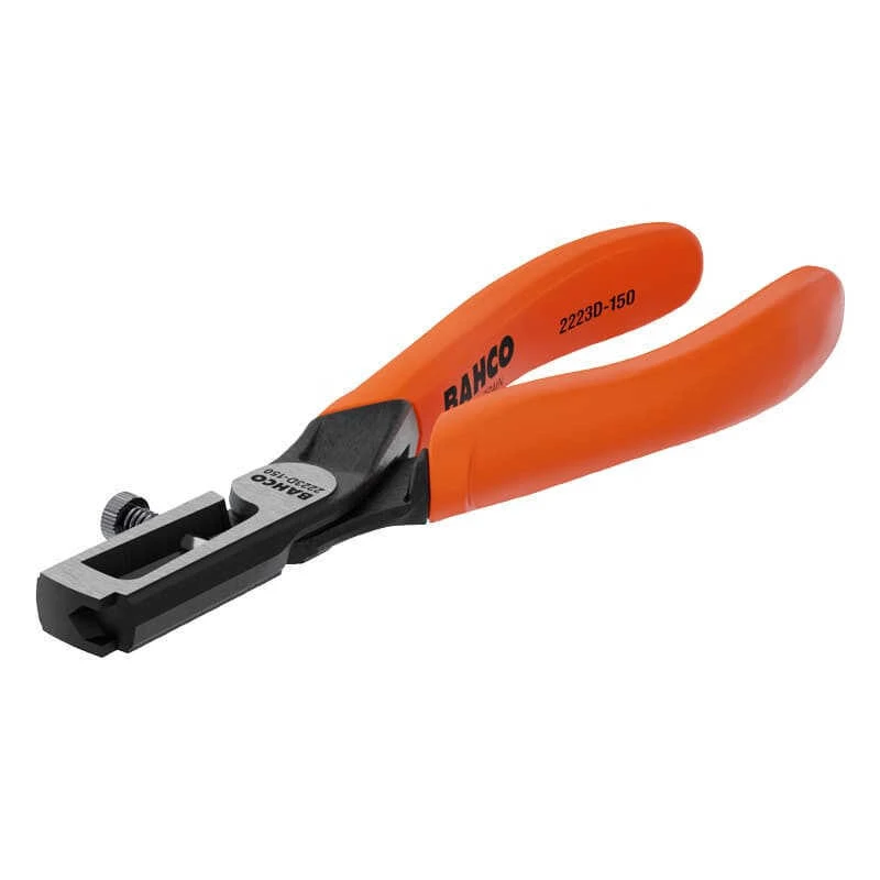 Pince à Dénuder Avec Poignées Gainées PVC Et Finition Phosphatée 160 Mm - BAHCO 2223 D-150 1 Pince à Dénuder Avec Poignées Gainées PVC Et Finition Phosphatée 160 Mm - BAHCO 2223 D-150
