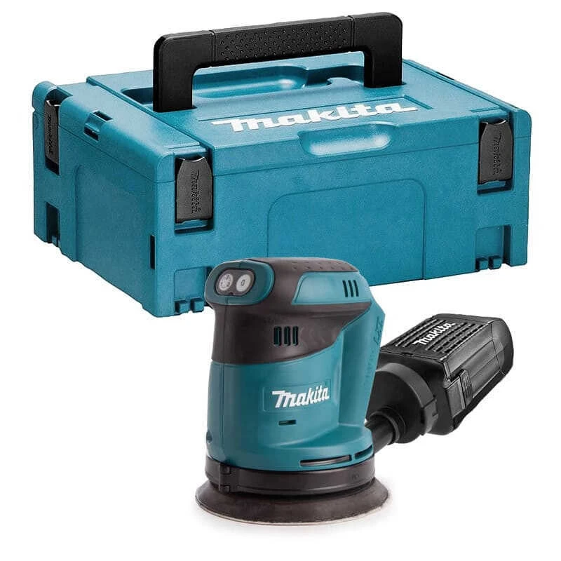 Ponceuse Excentrique 18V LXT Ø125 Mm (Machine Seule) En MAKPAC - MAKITA DBO180ZJ 1 Ponceuse Excentrique 18V LXT Ø125 Mm (Machine Seule) En MAKPAC - MAKITA DBO180ZJ
