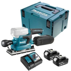 Ponceuse Vibrante 18V LXT 93x185 Mm (2x5,0 Ah) En MAKPAC - MAKITA DBO380RTJ