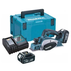 Rabot 18V LXT Largeur 82 Mm (2x5,0 Ah) En MAKPAC - MAKITA DKP180RTJ