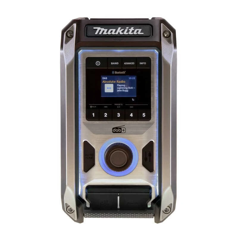 Radio De Chantier 12 à 18V Li-Ion DAB/DAB+ édition Black (Machine Seule) - MAKITA DMR115B 3 Radio De Chantier 12 à 18V Li-Ion DAB/DAB+ édition Black (Machine Seule) - MAKITA DMR115B – Image 3