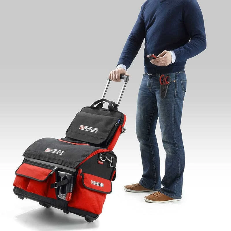 Sac à Outils 33 Litres Sur Roulettes PROBAG - FACOM BS.R20PB 4 Sac à Outils 33 Litres Sur Roulettes PROBAG - FACOM BS.R20PB – Image 4
