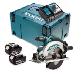 Scie Circulaire 18V LXT Ø165 Mm (2x5,0 Ah) En MAKPAC - MAKITA DSS610RTJ
