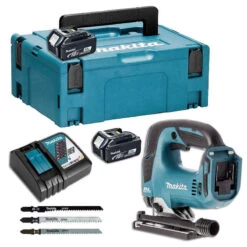 Promos Pro Bricolage Boutique 15 Scie Sauteuse 18V LXT (2x3,0 Ah) En MAKPAC - MAKITA DJV182RFJ