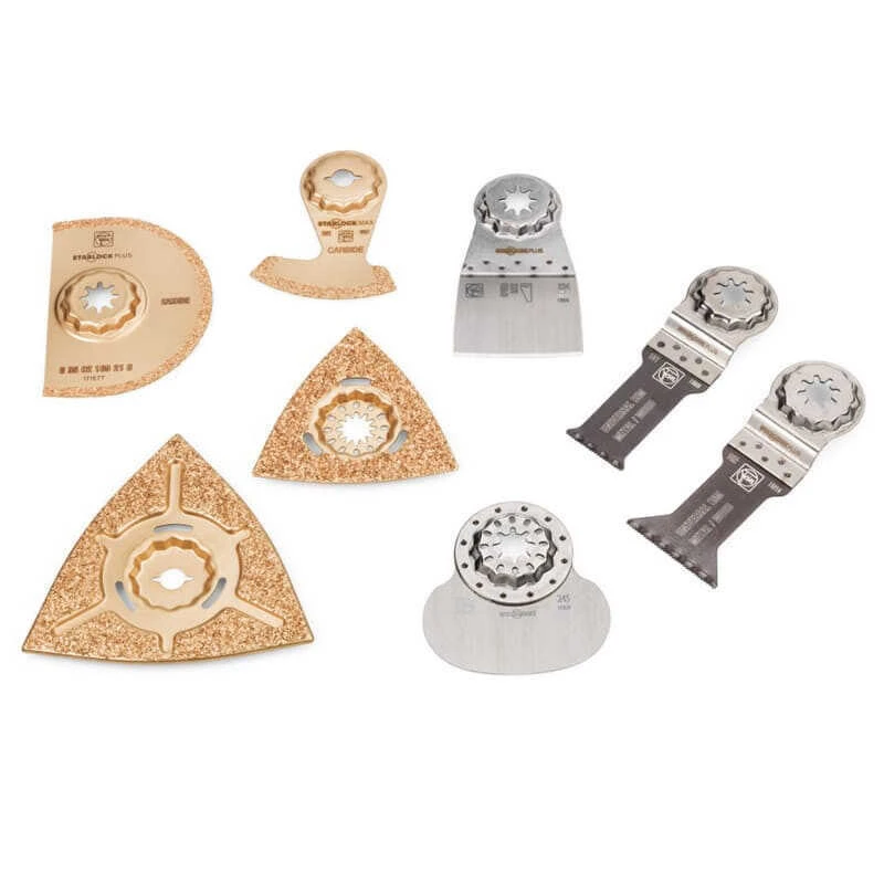 Set Professionnel De 8 Accessoires StarlockMax Plomberie - FEIN 35222967140 1 Set Professionnel De 8 Accessoires StarlockMax Plomberie - FEIN 35222967140