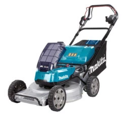 Tondeuse Auto-tractée 36V LXT (4x5,0 Ah) Largeur De Coupe 53 Cm - MAKITA DLM533PT4 -Promos Pro Bricolage Boutique tondeuse auto tractee 36v lxt largeur de coupe de 53 cm makita dlm533pt4 2