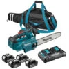 Tronçonneuse D'élagage 36V LXT Guide De 30 Cm (4x5,0 Ah) Chargeur Double Et Sac - MAKITA DUC306PT4BX